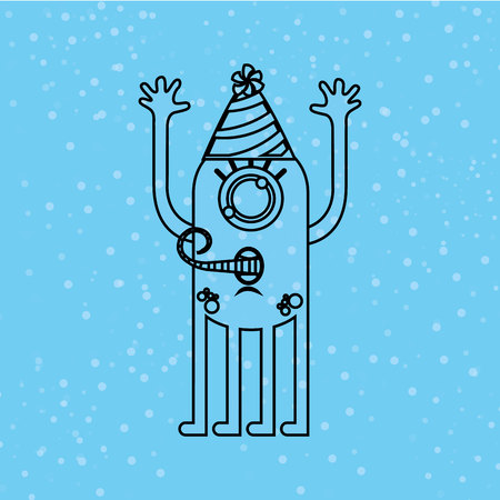 birthday party design, vector illustration eps10 graphicのイラスト素材