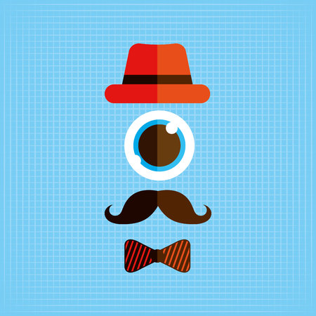 hipster lifestyle design, vector illustration eps10 graphicのイラスト素材