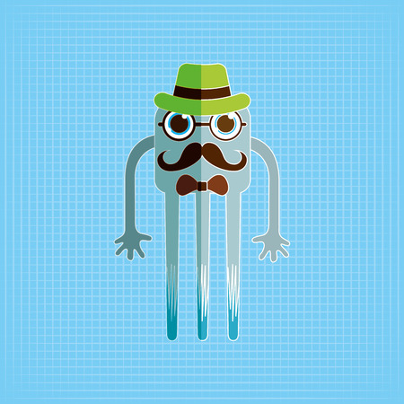 hipster lifestyle design, vector illustration eps10 graphicのイラスト素材