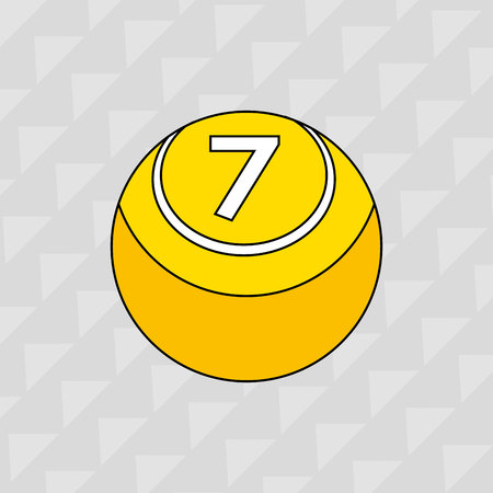 casino game icon design, vector illustration eps10 graphicのイラスト素材