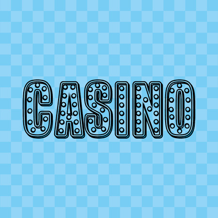 casino game icon design, vector illustration eps10 graphicのイラスト素材