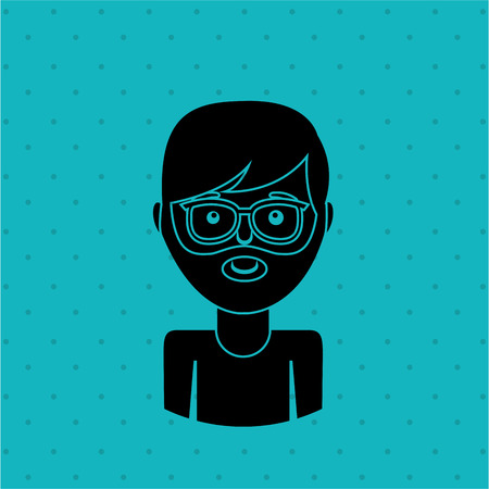 hipster lifestyle design, vector illustrationのイラスト素材