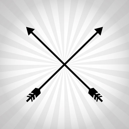 hipster arrow element design, vector illustrationのイラスト素材