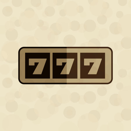 casino game icon design, vector illustrationのイラスト素材