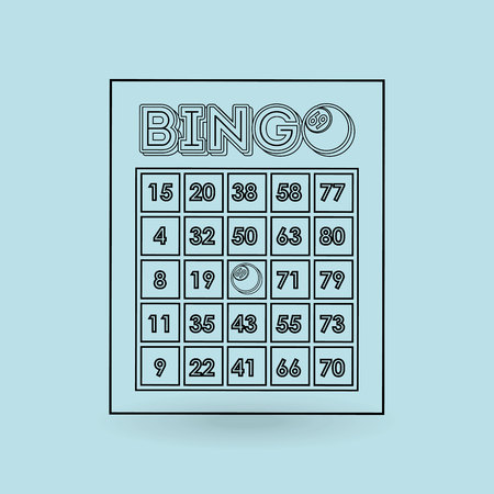 casino game icon design, vector illustrationのイラスト素材