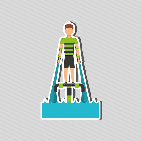 extreme sport design, vector illustration eps10 graphicのイラスト素材