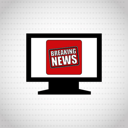 breaking news design, vector illustration eps10 graphicのイラスト素材