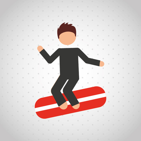 extreme sport design, vector illustration eps10 graphicのイラスト素材