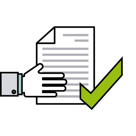 document concept design, vector illustration eps10 graphicのイラスト素材