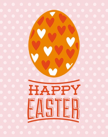 happy easter design, vector illustration eps10 graphicのイラスト素材