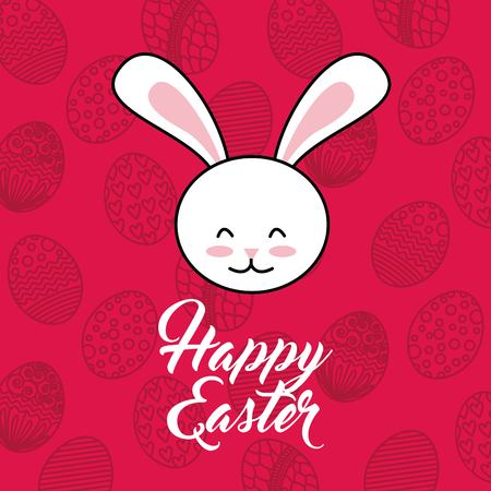 happy easter design, vector illustration eps10 graphicのイラスト素材