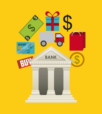 banking concept design, vector illustration eps10 graphicのイラスト素材