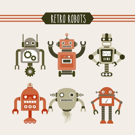robot concept design, vector illustration   graphicのイラスト素材