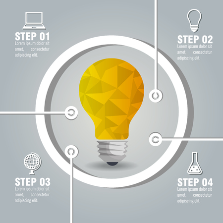 education infographic designのイラスト素材