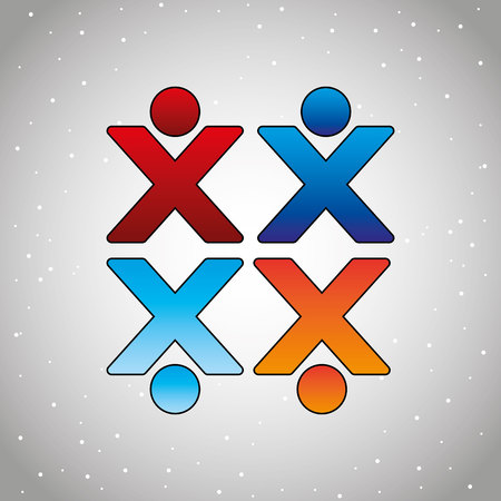 diversity concept designのイラスト素材