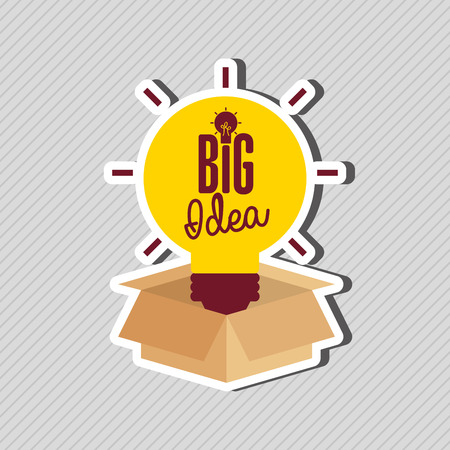 thought concept design, vector illustration eps10 graphicのイラスト素材