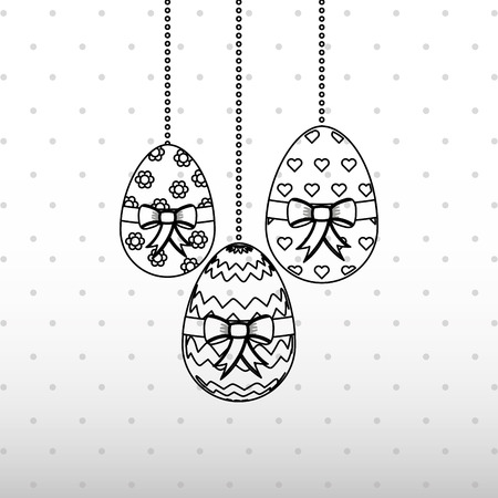 happy easter design, vector illustration eps10 graphicのイラスト素材