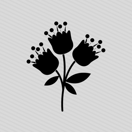 beautiful flower  design, vector illustration eps10 graphicのイラスト素材
