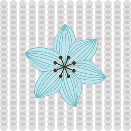 beautiful flower  design, vector illustration eps10 graphicのイラスト素材