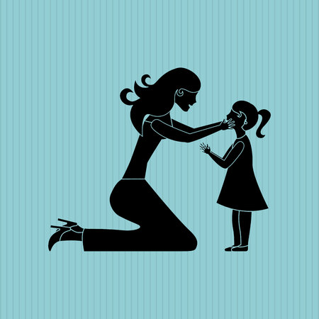 happy mothers day design, vector illustration eps10 graphicのイラスト素材