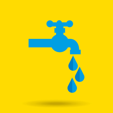 save the water design, vector illustration eps10 graphicのイラスト素材