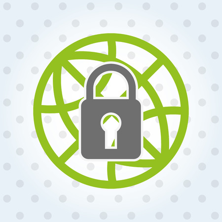 security system  design, vector illustration eps10 graphicのイラスト素材