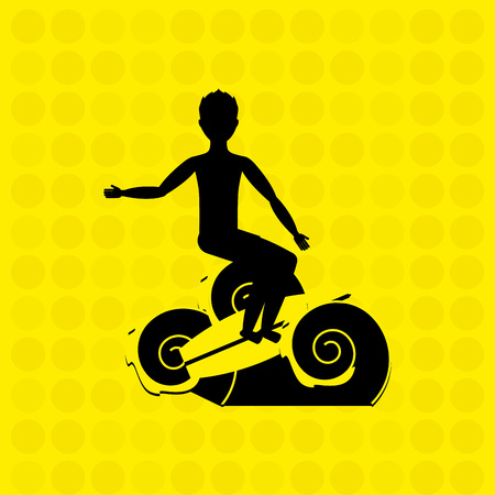extreme sport design, vector illustration eps10 graphicのイラスト素材
