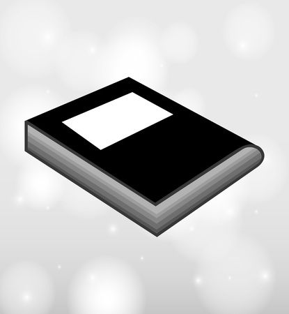 book icon design, vector illustration eps10 graphicのイラスト素材