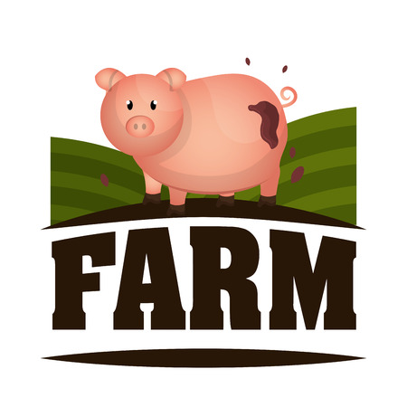 farm fresh design, vector illustration eps10 graphicのイラスト素材