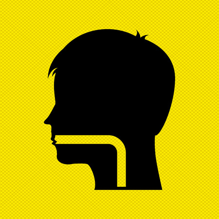 human profile design, vector illustration eps10 graphicのイラスト素材