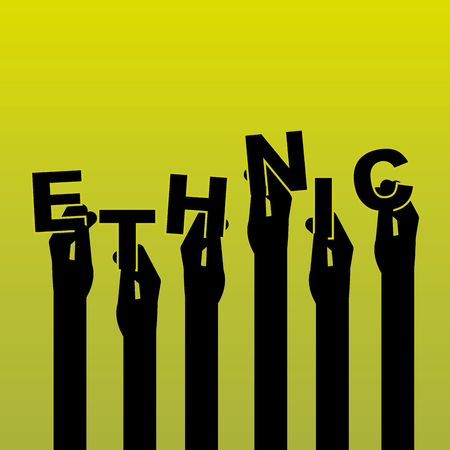 hand human design, vector illustration eps10 graphicのイラスト素材