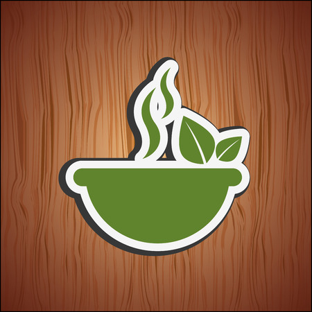 healthy food menu design, vector illustration eps10 graphicのイラスト素材