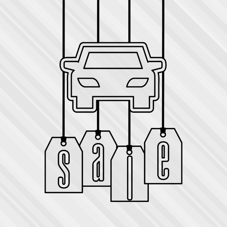 car sale design, vector illustration eps10 graphicのイラスト素材