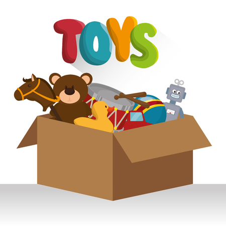 cute toys design, vector illustration eps10 graphicのイラスト素材