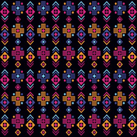 tribal texture design, vector illustration eps10 graphicのイラスト素材
