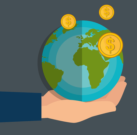 money concept design, vector illustration eps10 graphicのイラスト素材