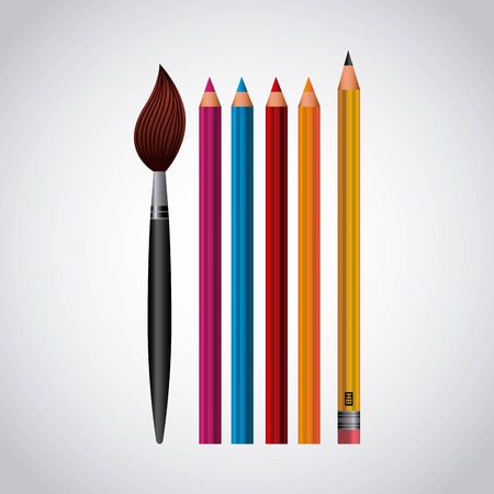 school supplies design, vector illustration eps10 graphicのイラスト素材