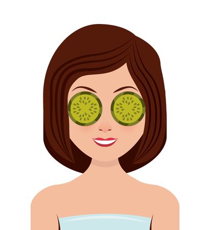 beauty spa design, vector illustration eps10 graphicのイラスト素材