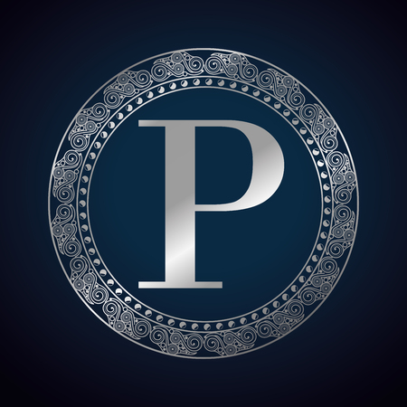 imperial font  design, vector illustration eps10 graphicのイラスト素材