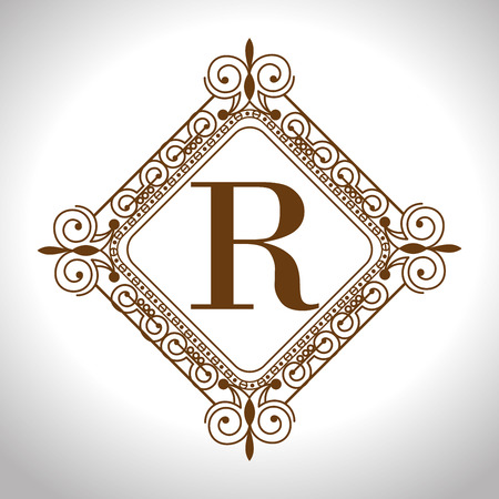 imperial font  design, vector illustration eps10 graphicのイラスト素材