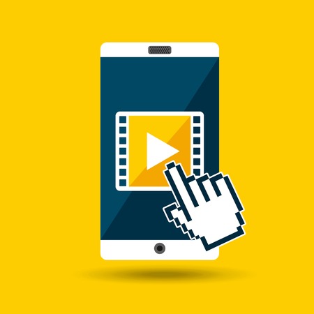 mobile technology design, vector illustration eps10 graphicのイラスト素材