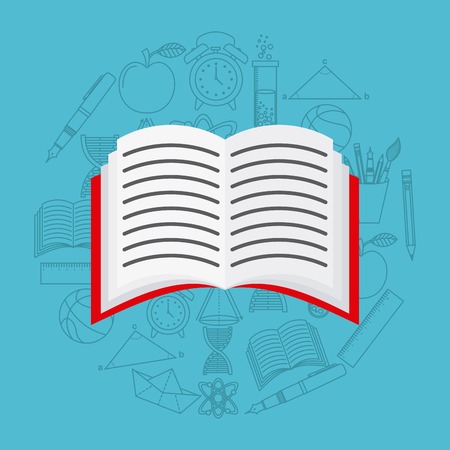 school supplies design, vector illustration eps10 graphicのイラスト素材