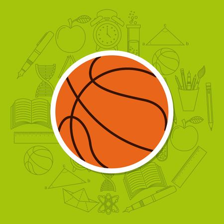 school supplies design, vector illustration eps10 graphicのイラスト素材