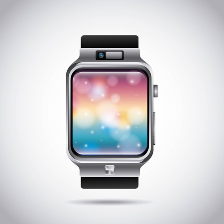 smartwatch technology design, vector illustration eps10 graphicのイラスト素材