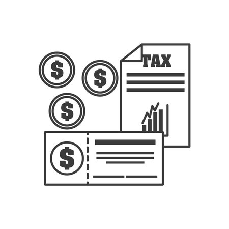 tax time design, vector illustration eps10 graphicのイラスト素材