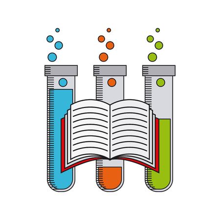 Science lab design, vector illustration eps10 graphicのイラスト素材