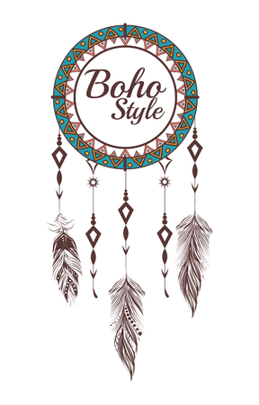 boho style design, vector illustration eps10 graphicのイラスト素材