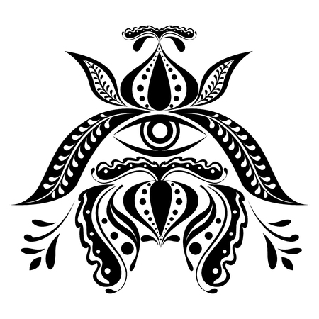 boho style design, vector illustration eps10 graphicのイラスト素材