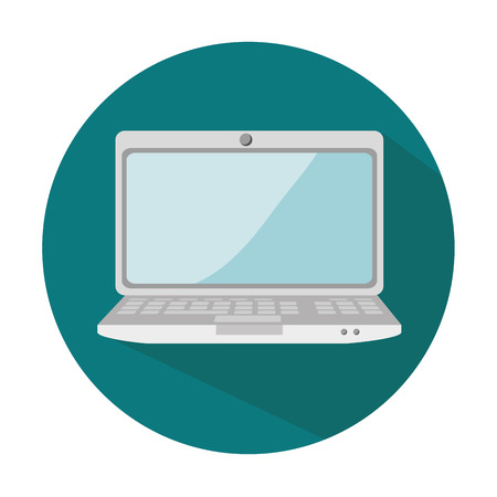 laptop icon  design, vector illustration eps10 graphicのイラスト素材