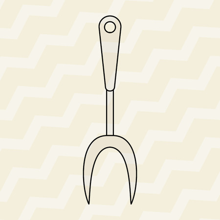 kitchen utensils design, vector illustration eps10 graphicのイラスト素材